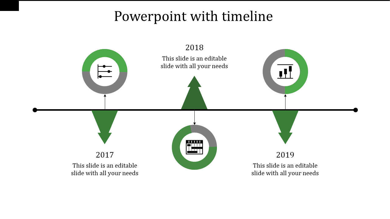 Best Editable PowerPoint Timeline Template Presentation